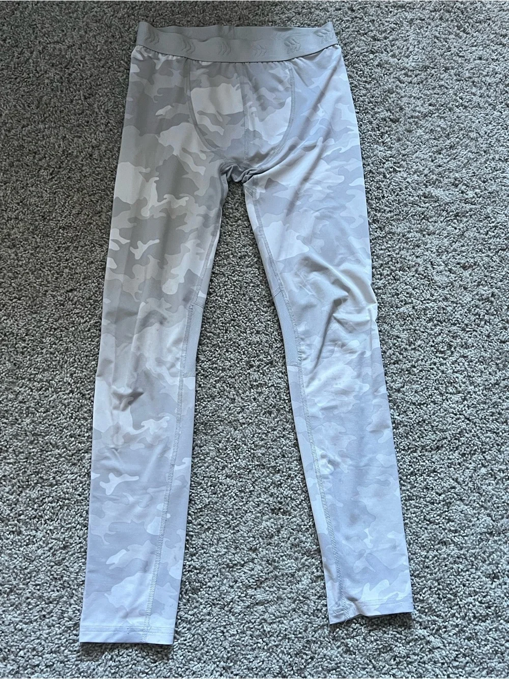 Target Kids Leggings Set - Black and Light Gray Camo